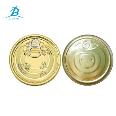 87mm 309# Easy Open Tin Can Lid Tinplate Lid Easy Open Ends TFS EOE for Food Cans