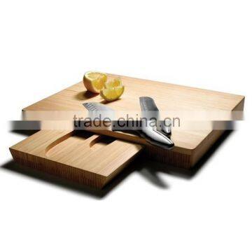 Specifically for the bread chess knife designed bamboo cutting chopping board