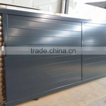 Aluminium sliding gates