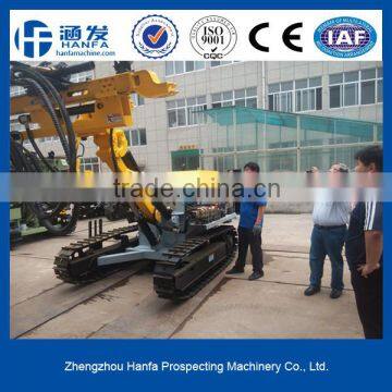 HF138Y crawler type high pressure DTH drill equipment