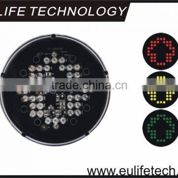 230V 100mm Outer Arrow Led Traffic Warning Signal Light photo-1