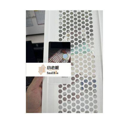 PVC Gutter Protector Gutters Overboard System PVC Custom White Roof Guard Color Plastic Material