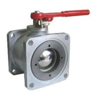 Factory Direct Straight Through Tank Truck Square Ball Valve