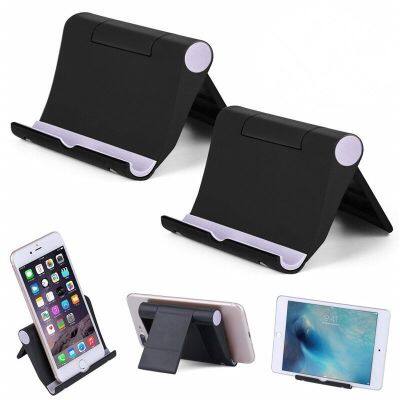Universal Multi-Angle Desktop Stand Foldable Holder for Tablets & Smartphones photo-2