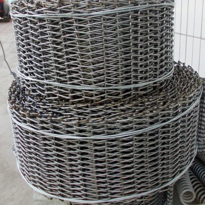 Stainless Steel Flat Conveyor Flexible Belt Pizza Conveyor Chocolate Belt Fried Wire Mesh Conveyor Belt