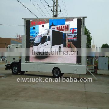 high quality JAC 4X2 Peru truck mobile led display