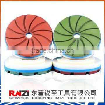 Automatic machine polishing pad