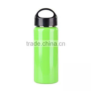 2016 new design double wall insulated vacuum 18/8 stainless steel water bottle