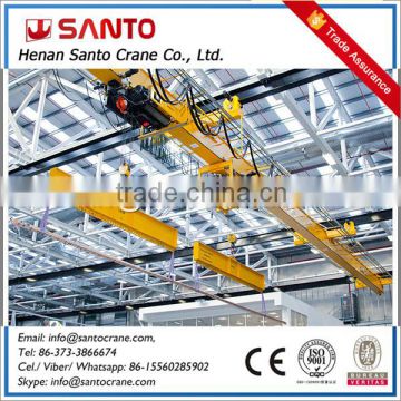 Single Beam Overhead Travelling 500 kg electrical hoist crane