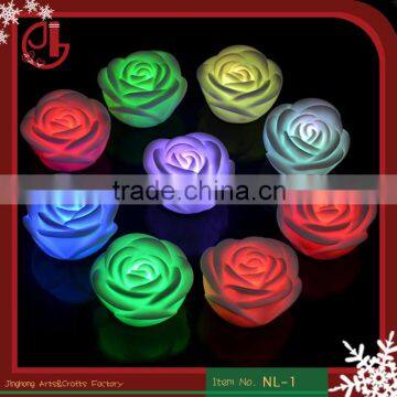 Romantic Rose Flower Night Light Party Decoration