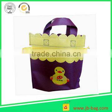 colorful customed design factory non woven drawstring bags