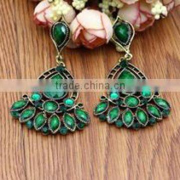 Beautiful Vintage Drop Beads Hooks Fancy Earring Designer photo-3