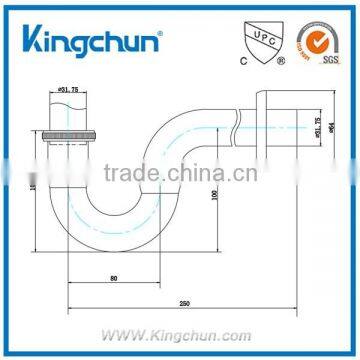 CUPC American Standard 1-1/4" Lavatory Siphon P-Trap photo-2