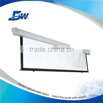 Guangzhou Remote Control Electric Home Theatre Screen/Motorized Projector Screen