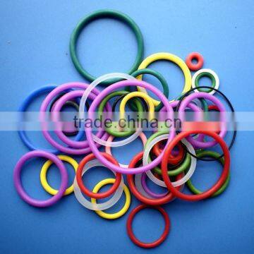 Different Sizes Colored Soft Rubber O Ring , Silicone O Ring Food Grade , O Ring Seal