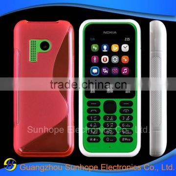 S line tpu gel mobile phone case for Microsoft 215