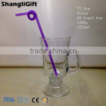 220ml Drinking Glass Cup Clear For Bar Cold Juice Glass