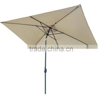 2M x 3M Rectangular PATIO GARDEN UMBRELLA