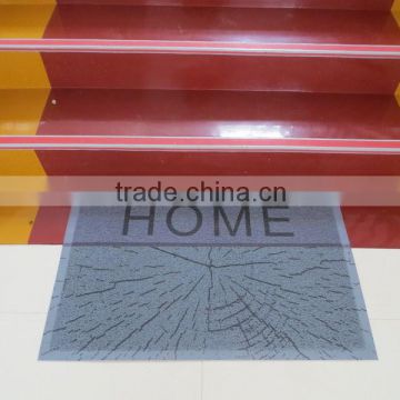 new style customized mat pvc loop mat with popular designs colorful pvc floor mat