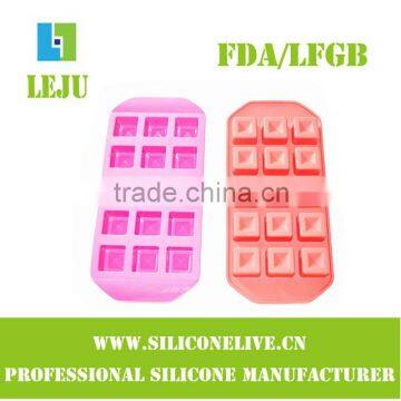 Diamond shape silicone chocolate mould