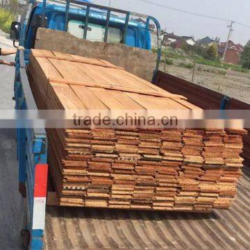 exterior use Anti- decay teak hardwood wall cladding