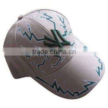 high quantity 3D embroideried advertising caps