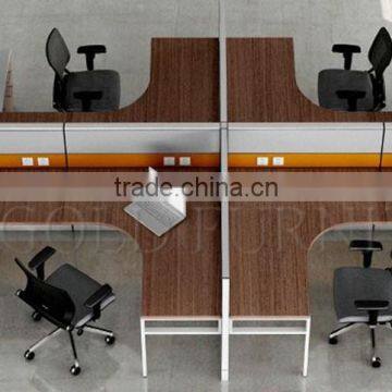 2014 New Design Modular Workstition Modern Wooden Cubicle(SZ-WS108)