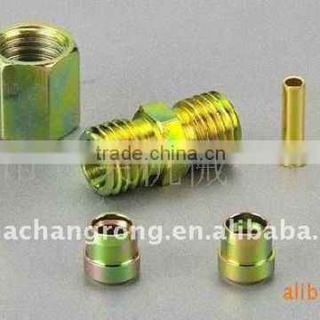 flexible hose fittings set nuts and bolts