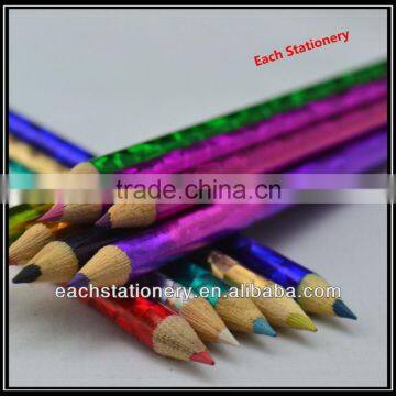 7 Inches Laser Printing HB Lead Wooden Color Pencil