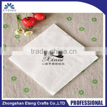 Promotion sale elegant paper napkins with customized company logo