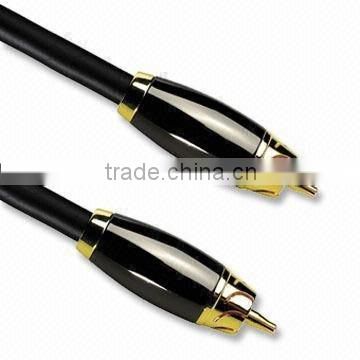 High quality metal shell RCA cable