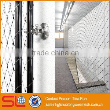 2mmx60mm X-tend Flexible Stainless Steel Wire Mesh Webnet Railing Stays With Perimeter Rope photo-4