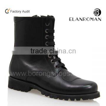 newest design army leather men combat boots