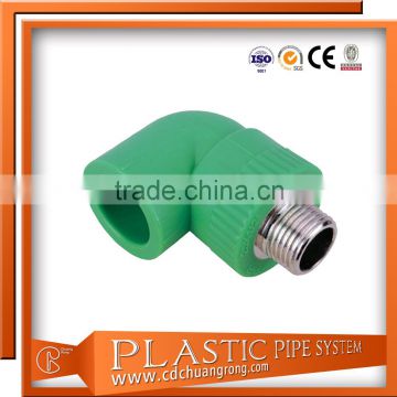 ppr pipe cutter male threaded elbow fittings