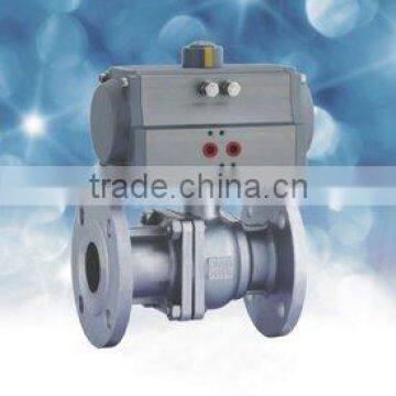 pneumatic flange ball valve