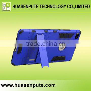 2015 New Product 3 in 1 Hybrid Mobile Phone Case for Huawei Ascend P8 Dust Proof Case