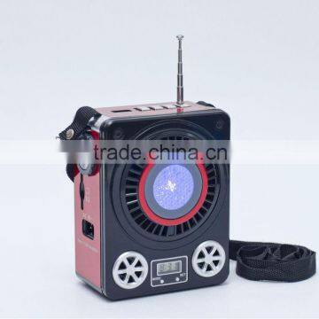 Dongguan New High Quality LCD Display Potable Mini Powered Speaker
