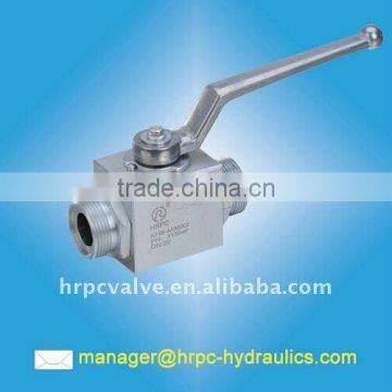 HRPC brand male threaded hydraulic ball valves