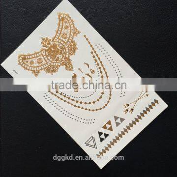 Custom glitter tattoo temporary tattoo stickers                        
                                                Quality Choice