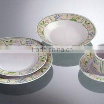 Modern porcelain tableware fancy hotel & restaurant crockery tableware