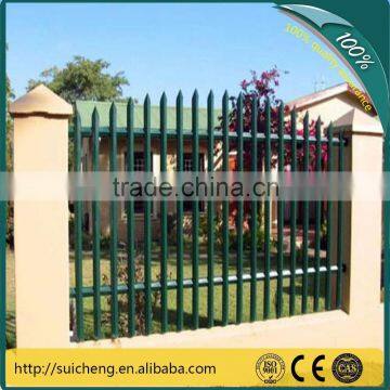 Palisade iron Fence designs/Palisade Fencing System/Palisade Fencing(Guangzhou Factory)