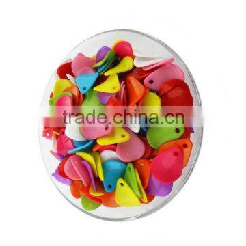 acrylic leaves beads