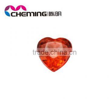 Wholesale plastic heart pendant bead accessories