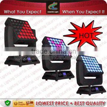 Unmissable ! Led moving head matrix light 36x12W