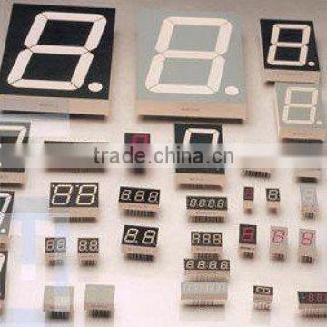 Cheapest price different colors/digit height 7 segment led display