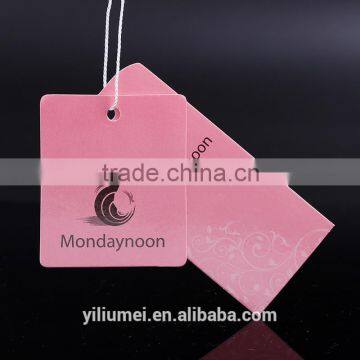 2016 personalized hang tag for clothing /hang tag for clothing