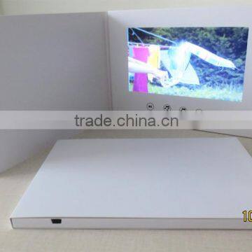 Top Factory Custom Video Greeting Card 2.4" to 10.1" optional Video Card