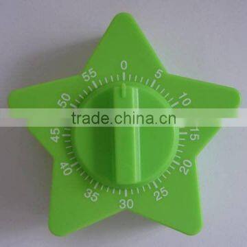 Plastic Star-shaped Kitchen Timer