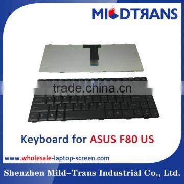 Hot Sale Black US Laptop Keyboard For Asus F80