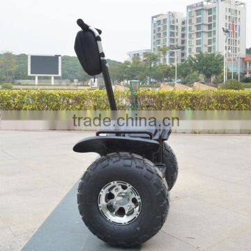 Self balancing electric scooter/cross country style electric chariot